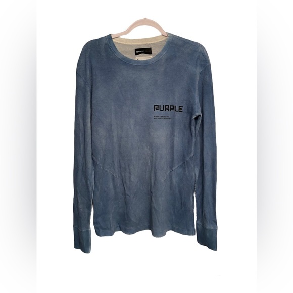 Purple Brand Other - Purple Brand Cotton Dyed Longsleeve Shirt
